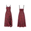 Ladies Punk Rave Delphi Tartan Dress