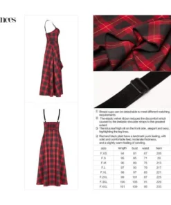 Ladies Punk Rave Delphi Tartan Dress 15 Ladies Punk Rave Delphi Tartan Dress