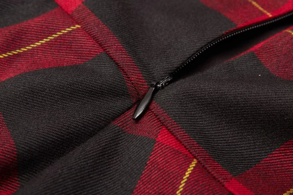 Ladies Punk Rave Delphi Tartan Dress 5 Ladies Punk Rave Delphi Tartan Dress