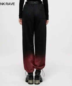 Punk Rave Fade To Red Trousers