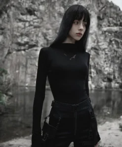 Punk Rave Fiaz Bat Top