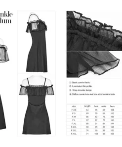 Ladies Punk Rave Flynn Strappy Dress