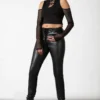 Killstar Primevil Lace-Up Pants Ladies 1 Killstar Primevil Lace-Up Pants Ladies