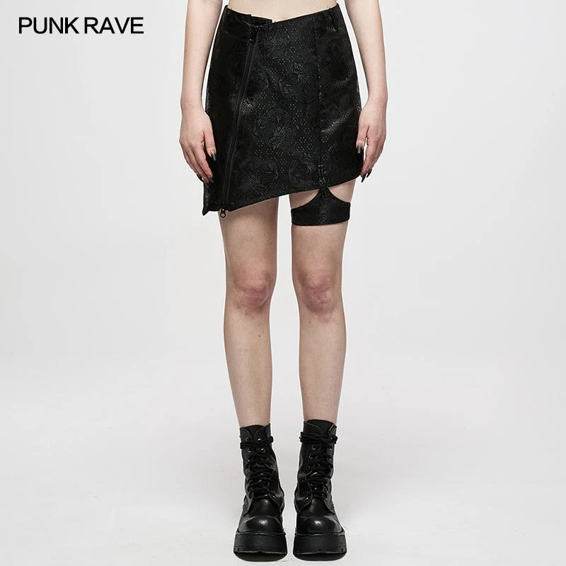 Punk Rave Jacquard Dragon Skirt 3 Punk Rave Jacquard Dragon Skirt
