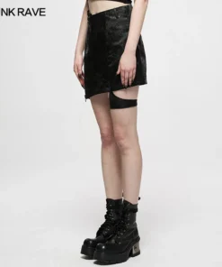 Punk Rave Jacquard Dragon Skirt