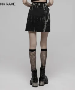 Punk Rave Jannis Tie Dyed Skirt Ladies 18 Punk Rave Jannis Tie Dyed Skirt Ladies