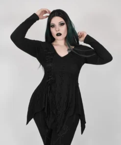 Punk Rave Joolz Tunic - Black