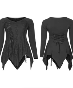 Punk Rave Joolz Tunic - Black