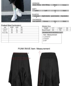 Punk Rave Kenzie Skirt Ladies