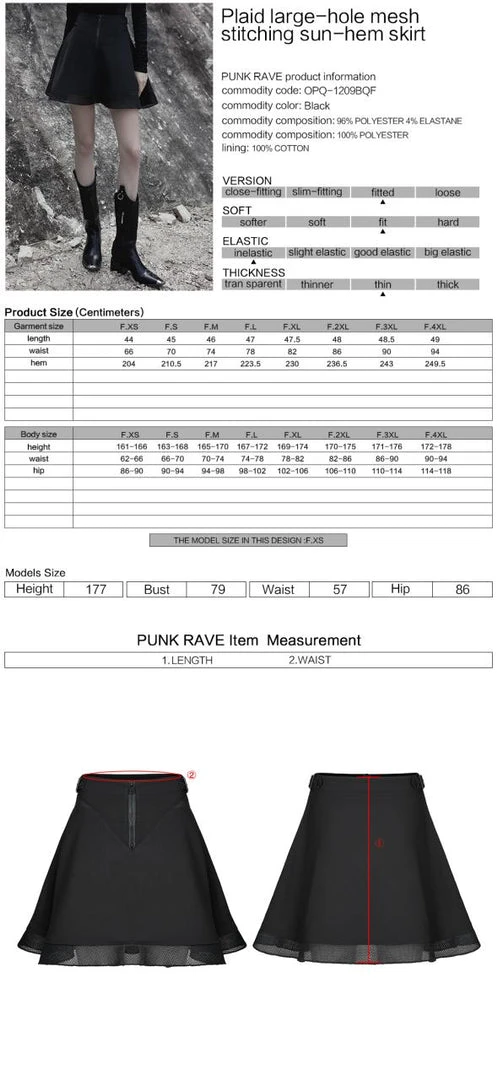 Punk Rave Kyla Mini Skirt 8 Punk Rave Kyla Mini Skirt