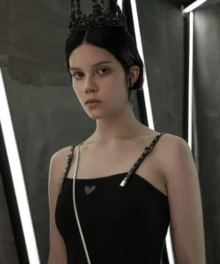 Ladies Punk Rave Lillee Asymmetric Dress