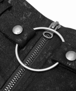 Punk Rave Chiffon Maxi Skirt With Integral Shorts Ladies