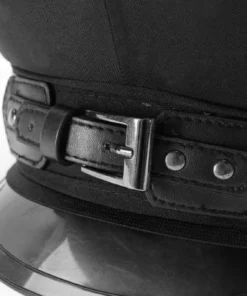 Punk Rave Mens Punk Military Hat 10 Punk Rave Mens Punk Military Hat