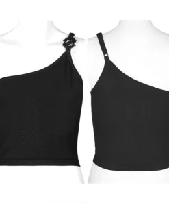 Ladies Punk Rave Nymph Crop Top - Plain 16 Ladies Punk Rave Nymph Crop Top - Plain