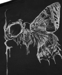 Punk Rave Nymph Crop Top - Printed