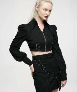 Punk Rave Olya Cropped Jacket Ladies