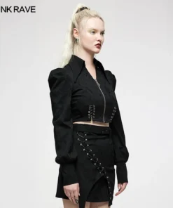 Punk Rave Olya Cropped Jacket Ladies