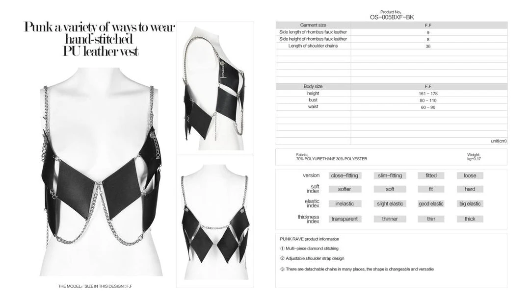 Punk Rave Paragon Vest 7 Punk Rave Paragon Vest