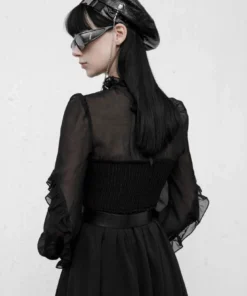 Ladies Punk Rave Peyton Chiffon Dress 22 Ladies Punk Rave Peyton Chiffon Dress