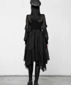 Ladies Punk Rave Peyton Chiffon Dress 20 Ladies Punk Rave Peyton Chiffon Dress