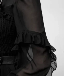 Ladies Punk Rave Peyton Chiffon Dress 24 Ladies Punk Rave Peyton Chiffon Dress