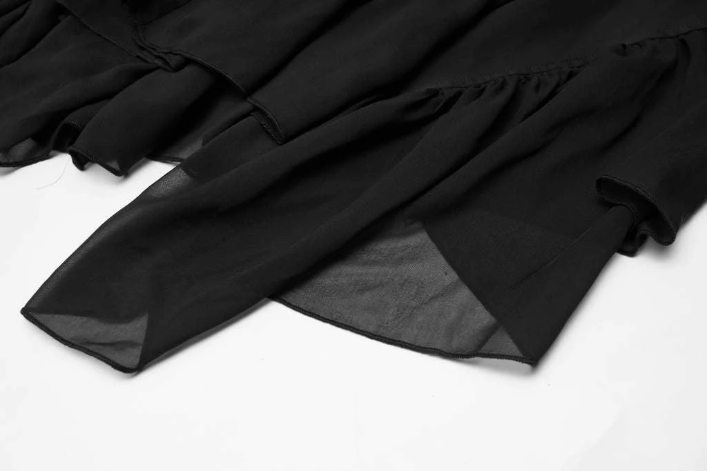 Ladies Punk Rave Peyton Chiffon Dress 12 Ladies Punk Rave Peyton Chiffon Dress