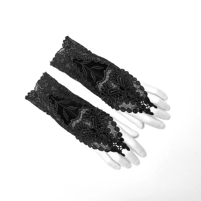 Accessories Punk Rave Saanvi Lace Gloves 6 Accessories Punk Rave Saanvi Lace Gloves