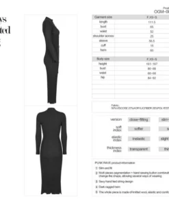 Punk Rave Sadi Knit Dress