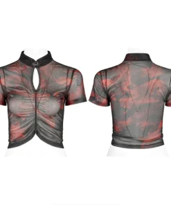 Punk Rave Shayla Top - Red