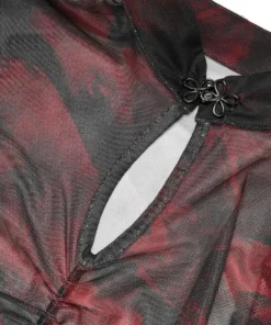 Punk Rave Shayla Top - Red 17 Punk Rave Shayla Top - Red