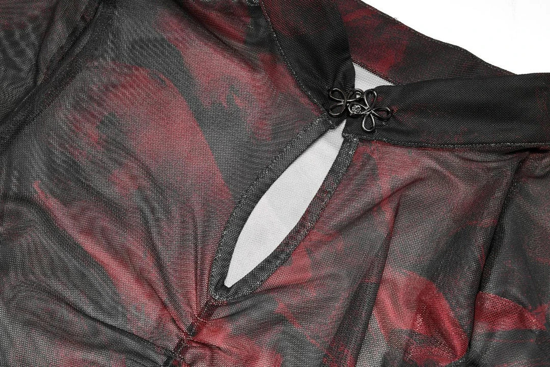 Punk Rave Shayla Top - Red 9 Punk Rave Shayla Top - Red