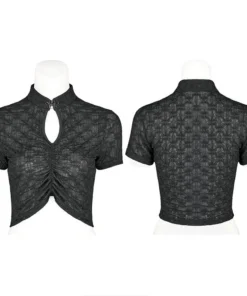 Ladies Punk Rave Shayla Top - Black 17 Ladies Punk Rave Shayla Top - Black