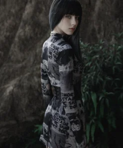 Punk Rave Sorcha Dress - Grey