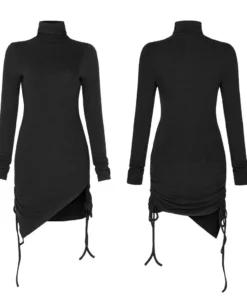 Ladies Punk Rave Starling Asymmetrical Dress