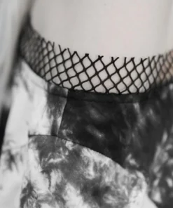 Ladies Punk Rave Sydney Tie-Dye Top - White