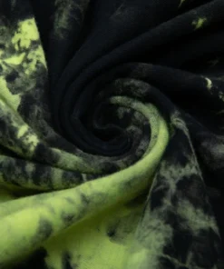 Punk Rave Sydney Tie-Dye Top - Green Ladies