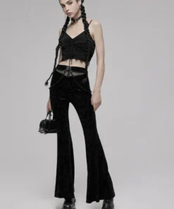 Punk Rave The Abyss Velvet Flares Ladies