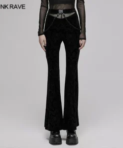 Punk Rave The Abyss Velvet Flares Ladies