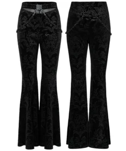 Punk Rave The Abyss Velvet Flares Ladies