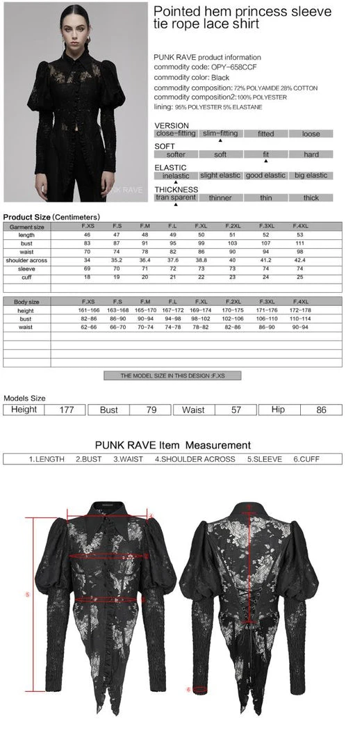 Punk Rave The Vine Blouse 9 Punk Rave The Vine Blouse