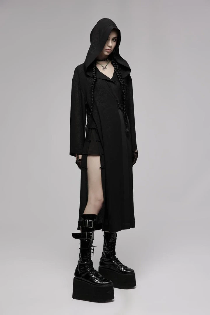 Ladies Punk Rave Tianna Chiffon Coat 12 Ladies Punk Rave Tianna Chiffon Coat