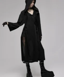 Ladies Punk Rave Tianna Chiffon Coat