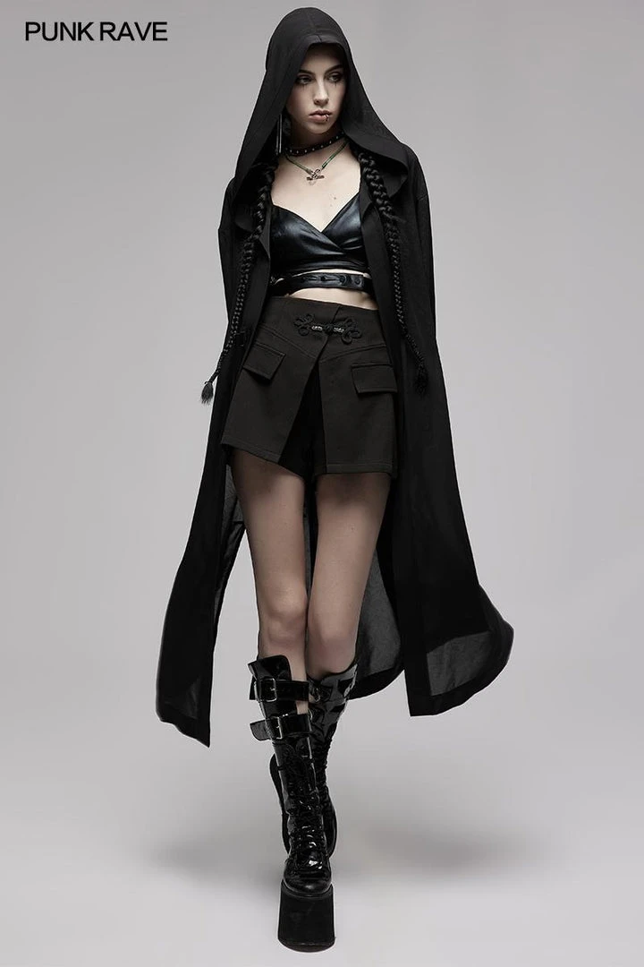 Ladies Punk Rave Tianna Chiffon Coat 8 Ladies Punk Rave Tianna Chiffon Coat