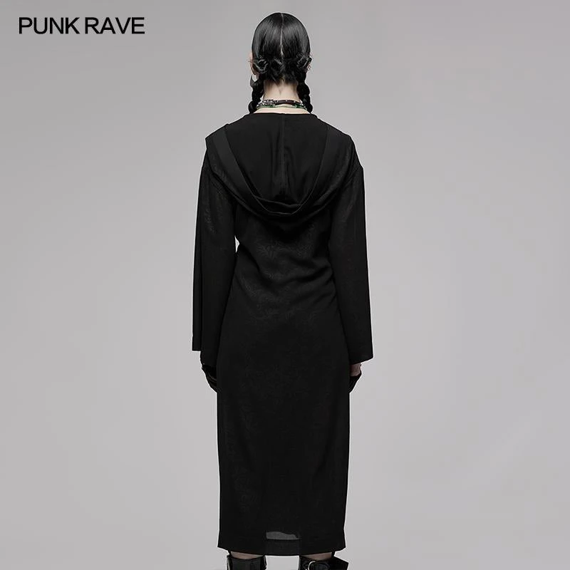 Ladies Punk Rave Tianna Chiffon Coat 7 Ladies Punk Rave Tianna Chiffon Coat