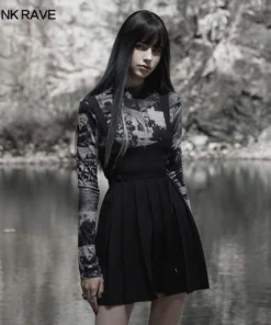 Ladies Punk Rave Tia Underbust Dress