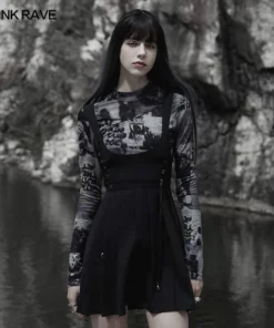 Ladies Punk Rave Tia Underbust Dress