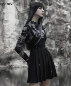 Ladies Punk Rave Tia Underbust Dress