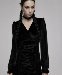 Punk Rave Vianna Velvet Dress Ladies