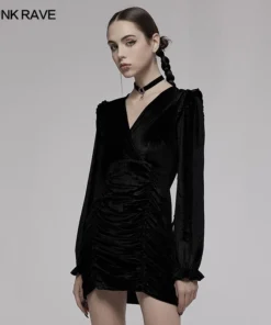 Punk Rave Vianna Velvet Dress Ladies
