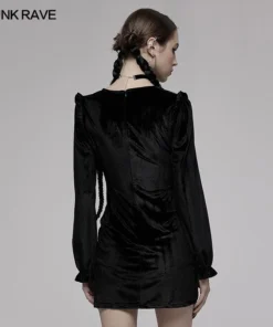 Punk Rave Vianna Velvet Dress Ladies